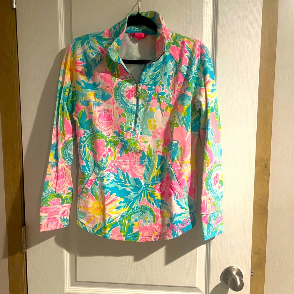 Womens Lilly pulizter palm beach pop over size small
